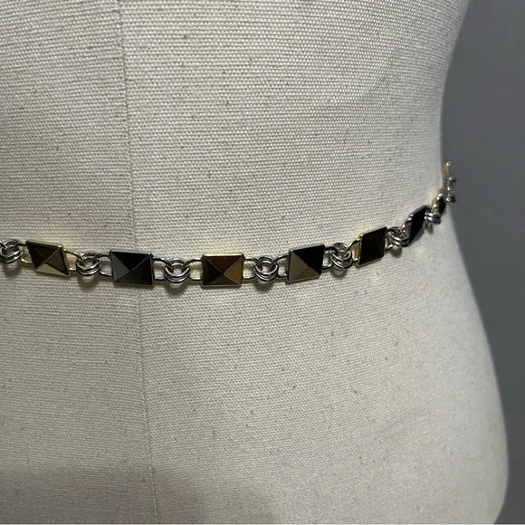 Metal Chain Square Belt Med/Lg