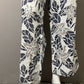 Tommy Bahama 100% Linen Leaf Print Cropped Pants Sz-Large