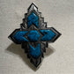 Sarah Coventry Turquoise | Silver Brooch