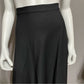 Lauren Ralph Lauren Black Wool Flare Midi Skirt Sz-16W