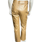 Volpato Italy Tan Leather Pants Size Medium