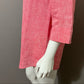 Chico’s Pink Button Front 3/4 Sleeve Shirt Sz 1 (Medium)