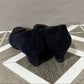 Vintage Salvatore Ferragamo Navy Low Heel Shoe Sz-6 1/2 B