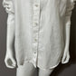 Tommy Bahama White Linen Button Down Shirt Sz-Large
