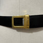 Vintage Black/Brown Reversible Leather Belt Sz-Medium/Large
