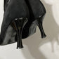 Stuart Weitzman Black Suede Leather Gore Tex Boot Sz-8 1/2