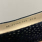 Vintage Salvatore Ferragamo Navy Low Heel Shoe Sz-6 1/2 B