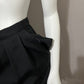 Vintage J.H. Collectibles Black Wool Pencil Skirt Sz-6