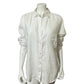 Tommy Bahama White Linen Button Down Shirt Sz-Large
