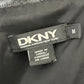 DKNY Lamb Skin Leather Moto Jacket Sz-Medium