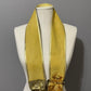 Vintage Gold Wide Width With Metal Buckle Detail Sz-Medium-Large