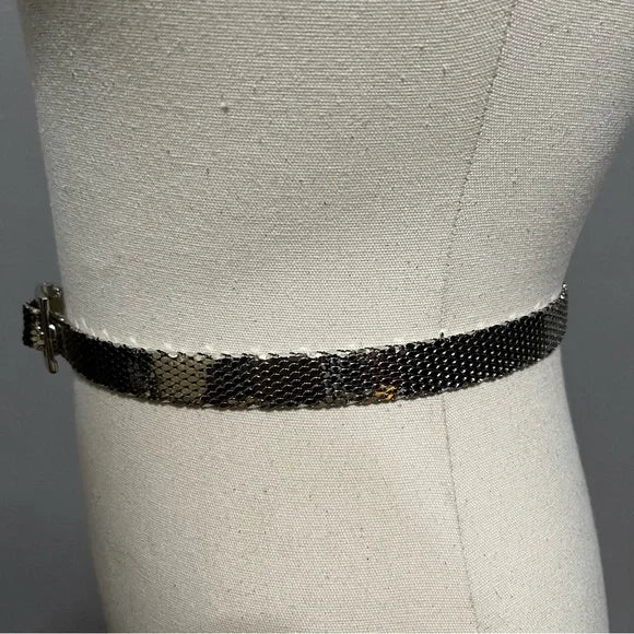 Silver Metal Belt Medium