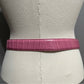 Perry Ellis Pink Textured Leather Belt Sz-Medium