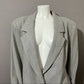 Kristen Blake Gray 100% Merino Wool Blazer Sz-2X