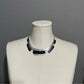 Silver Blue Statement Necklace