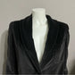Vintage Crazy Horse Velvet Black Blazer