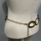 Chico’s Gold Wide Circle Chain Med/Lg