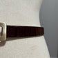 WHBM Burgundy Skinny Leather Sz-Medium