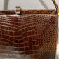 Vintage Lucille De Paris Alligator Skin Handbag