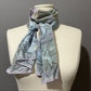 Liz Claiborne Pastel Floral Silk Scarf