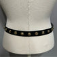 The Limited Lion Head Leather Skinny Belt