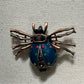 Blue | Red Lady Bug Brooch