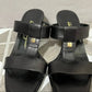 Salvatore Ferragamo Black Strap Sandal Sz- 6 1/2 B