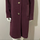 Jones New York Plum Wool | Alpaca Blend Coat Sz-10
