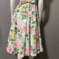 Vintage Expo Petite Floral Tea Party 100% Cotton Summer Dress Sz-6