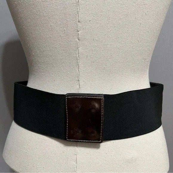 WHBM Partial Leather With Beaded Detail Sz-Medium