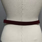 WHBM Burgundy Skinny Leather Sz-Medium