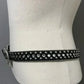 Christine Alexander Black Western Swarovski Crystals Bling Belt