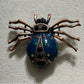 Blue | Red Lady Bug Brooch