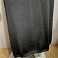 Tweeds Black Maxi Merino Wool Pencil Knit Skirt