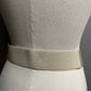 White House Black Market Leather Shimmer Gold Buckle Stretch Belt Sz-Medium