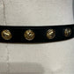 The Limited Lion Head Leather Skinny Belt