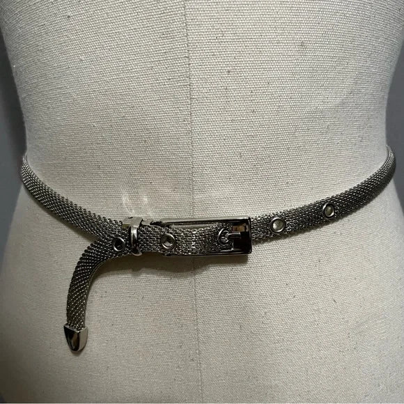 Silver Metal Belt Sm/Med