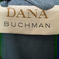 Dana Buchman Blue Suede Leather Shirt Size 6