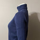 Appleseed’s Navy Ribbed Turtleneck Sweater Sz-Small