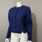 Vintage Field Manor Blue Boiled Wool Sweater Sz-14