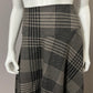 Wool Vintage Jacques Vert Plaid 2 Pc Skirt Suit Set Sz-16