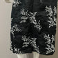 Linen Peter Nyard Black Sleeveless Floral Print MIDI Dress Sz-16