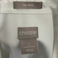 Chico’s White With Black Trim Button Down Shirt Sz-1 Medium-Large