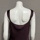 Ann Taylor Plum Silk Sleeveless Shell Sz-14