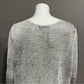 Nic & Zoe Linen Blend Crewneck Open Weave Sweater Sz-XL