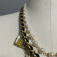 Gold Charm Statement Necklace