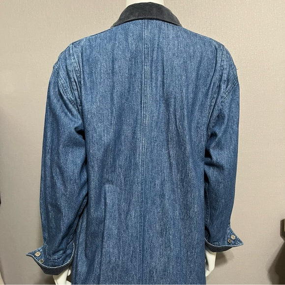 Vintage Ralph Lauren 100% Cotton Duster Jacket/Dress Sz-8