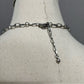 Silver Blue Statement Necklace