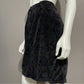 Vintage Jones New York Purple Velvet Paisley Cotton Pencil Skirt Sz-8