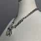 Spider Bling Silver Statement Necklace